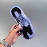 Air Jordan 11 Retro Basketball Sneakers Blue Black 388538 003