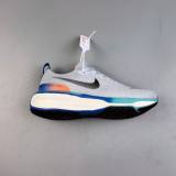 Invincible Run 3 Low Top Running Sneakers Gray Blue HF4904-043