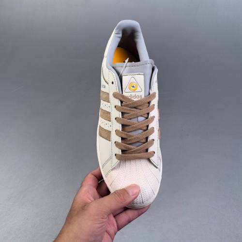 SUPERSTAR Cushioned Sneakers White Brown Gray IF1779