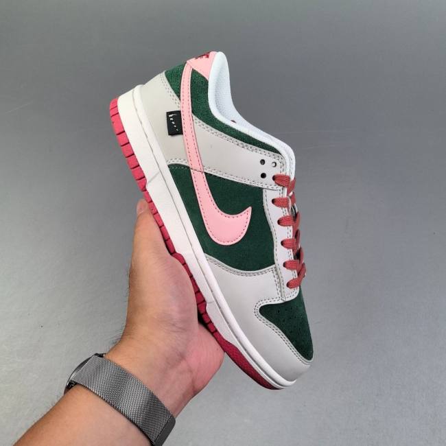 Nike Dunk Low Versatile Sneakers White Green FN8923-06