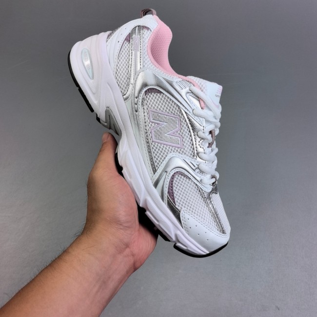 NB 530 Retro Sneakers Running Shoes Silver Pink GR530GK