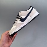 SB Dunk Low Stussy Sneakers Gray Black DQ1098-360