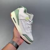 Jordan Spizike Versatile Retro Basketball White Green HM3712-164