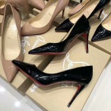 So Kate 60-80-100mm Pump Black Patent Leather High Heels