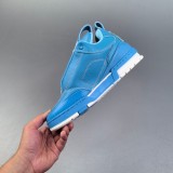 Trainer Skate Sneaker Blue White