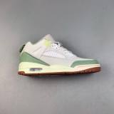 Jordan Spizike Versatile Retro Basketball White Green HM3712-164