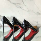 So Kate 60-80-100mm Pump Black Patent Leather High Heels