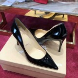 So Kate 60-80-100mm Pump Black Patent Leather High Heels