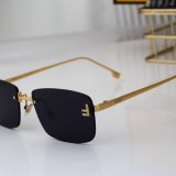 First Crystal Retro Sunglasses 6934