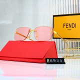 First Crystal Retro Sunglasses 6934