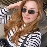 Fendi First Crystal Retro Sunglasses 6933