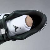 Air Jordan 1 Low Retro Basketball Sneakers  Green White DC0774 113