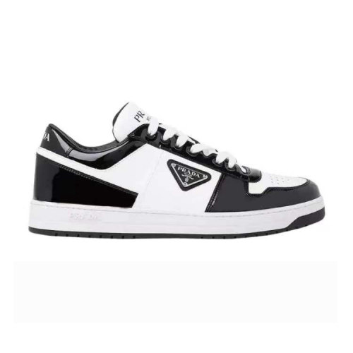 Downtown Men's Low Top Sneakers Black White