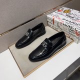 DG Stylish Versatile Lether Shoes Black