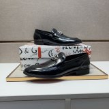 DG Stylish Versatile Lether Shoes Black