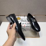 DG Stylish Versatile Lether Shoes Black