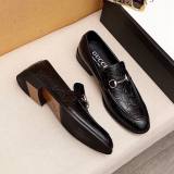 Jordaan Retro Lether Loafer Black