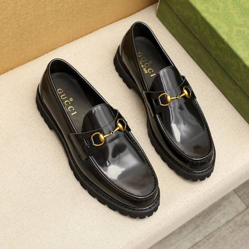 Horsebit Retro Lether Shoes Black