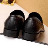 Jordaan Retro Lether Loafer Black