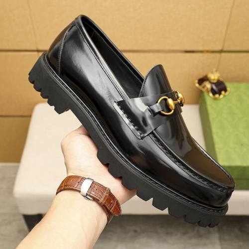 Horsebit Retro Lether Shoes Black