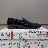 DG Stylish Versatile Lether Shoes Black