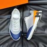 Bouncing Mesh Low Top Sneakers Blue Gray