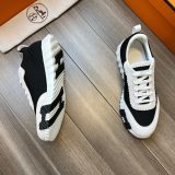 Bouncing Mesh Low Top Sneakers Black White