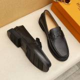 Gregoire Minimalist Leather Shoes Black