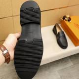 Gregoire Minimalist Leather Shoes Black