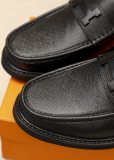 Gregoire Minimalist Leather Shoes Black