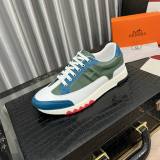 Trail Cushioned Sneakers Blue Green White