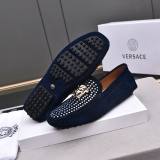 Medusa Minimalist Loafer Dark Blue