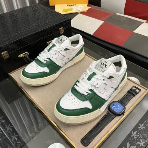 Match Versatile Sneakers Green White