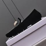 Medusa Minimalist Loafer Black