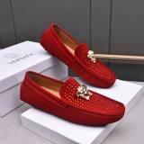 Medusa Minimalist Loafer Red
