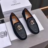 Medusa Minimalist Loafer Dark Blue