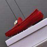 Medusa Minimalist Loafer Red