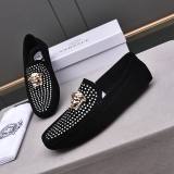 Medusa Minimalist Loafer Black