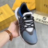 Tag Mesh Sneakers Blue White