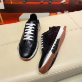 Trail Sneakers Black Whtie