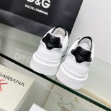 New Roma Milano Calfskin Sneakers White Black