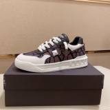 One Stud Low Top Versatile Sneakers Purple Black