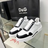 New Roma Milano Calfskin Sneakers White Black