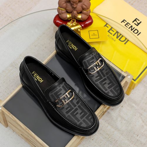 O'Lock Men's Loafers Black Grey