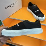 Embroidery Logo City Sport Sneakers Black White