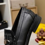 O'Lock Men's Loafers Black Grey