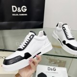 New Roma Milano Calfskin Sneakers White Black