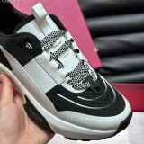 True Act Men's Sneakers Black White