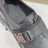 Terra Low Top Leather Derby Black