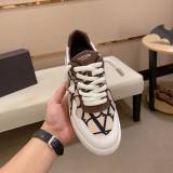 One Stud Low Top Versatile Sneakers Khaki Black